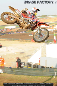 2009-10-04 Franciacorta - Motocross delle Nazioni 0706 Warm up group 2 - Ivan Tedesco - Honda 450 USA